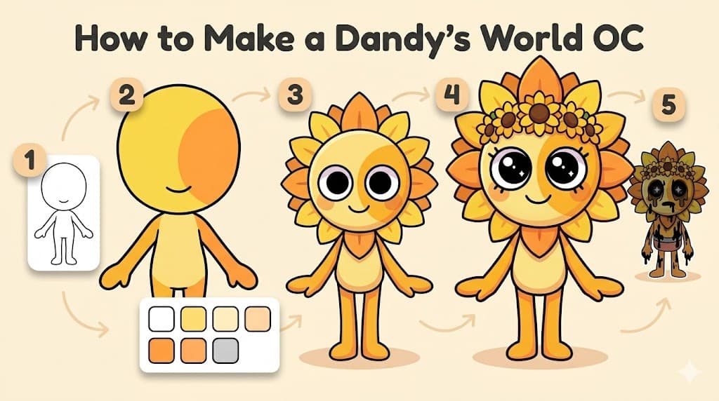 How to Make a Dandy's World OC: 5 Steps Guide (2026)