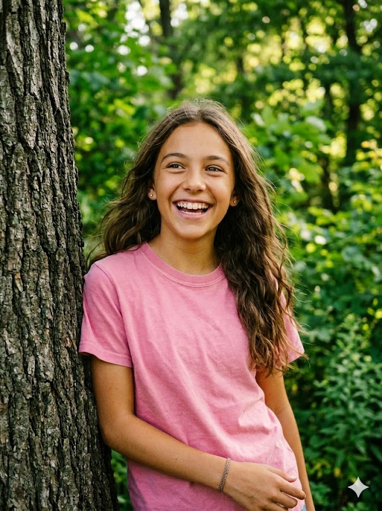 Honey Glow - AI skin color changer example