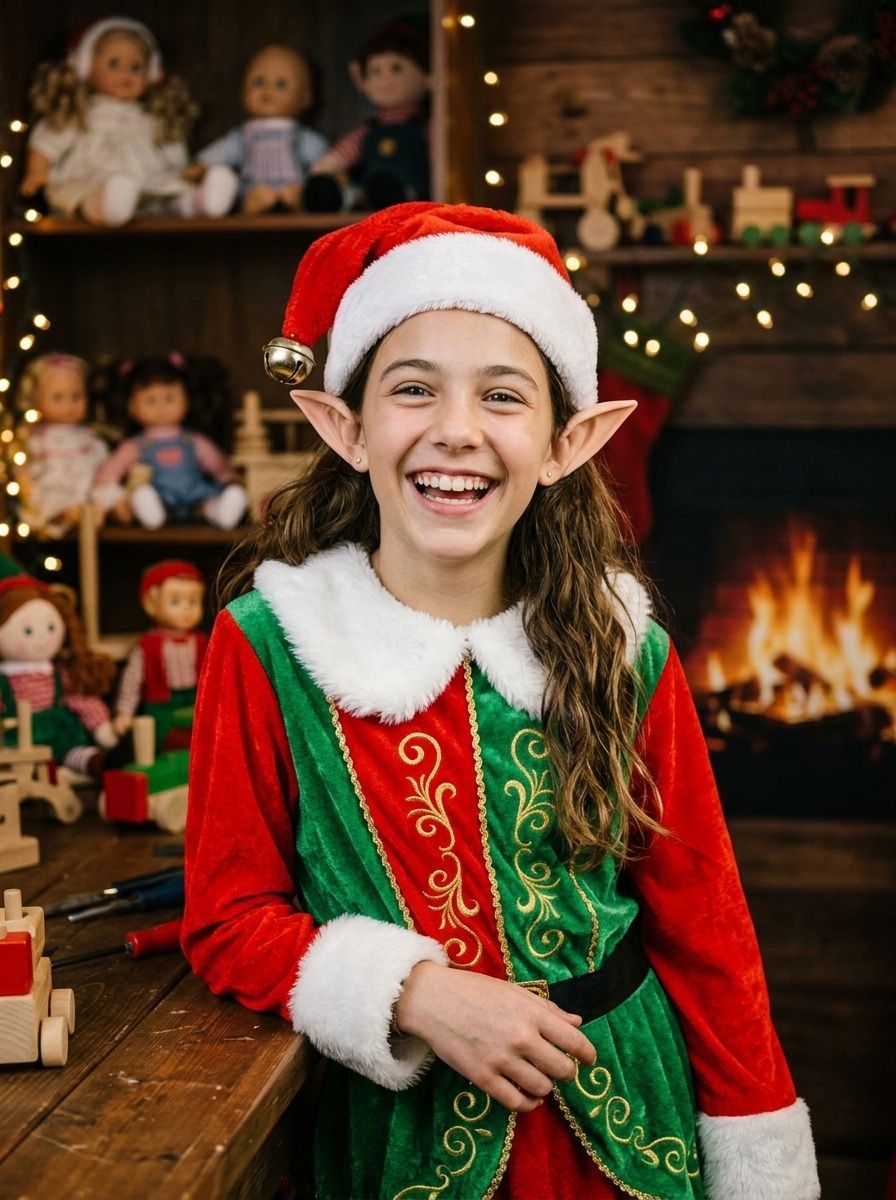 Holiday Spirit - AI elf generator example