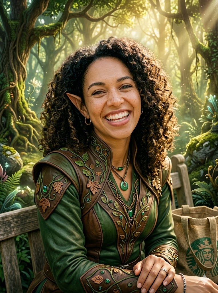 Forest Guardian - AI elf generator example