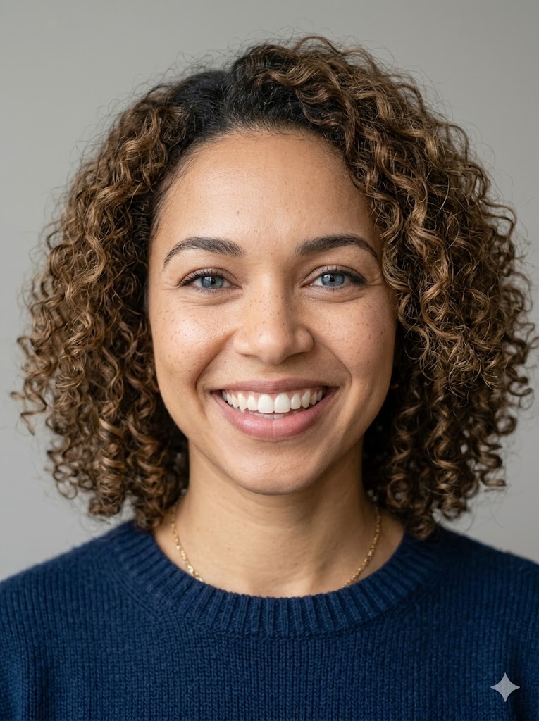 Gender Blend - AI face merge example