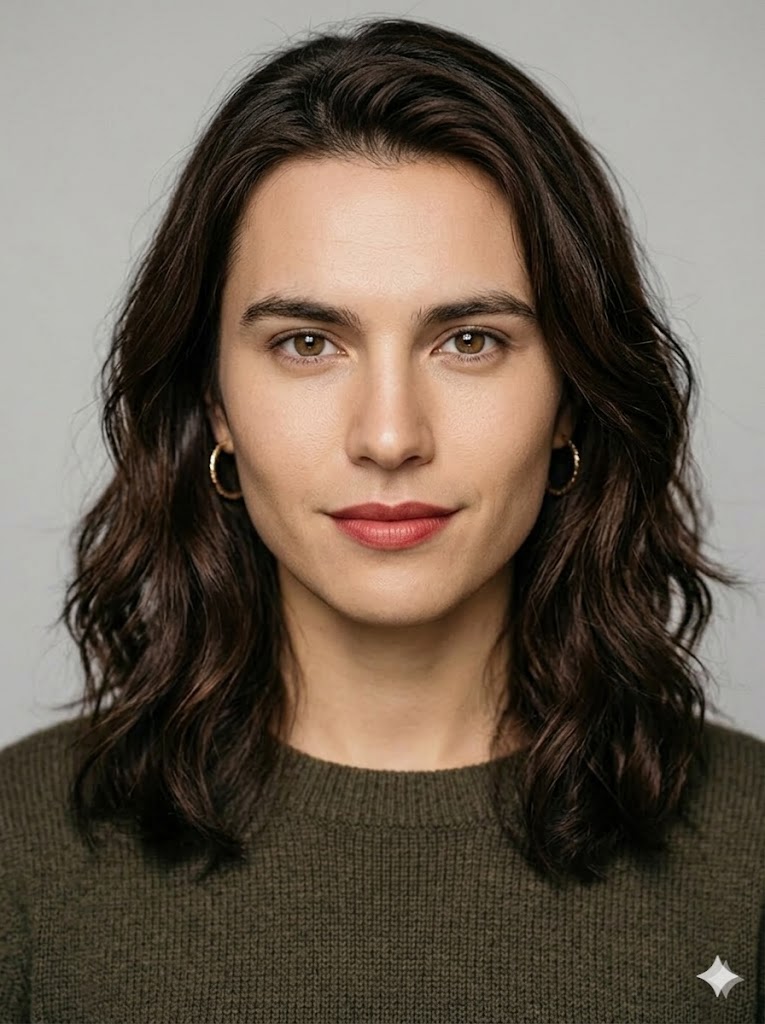 Mix & Match - AI face merge example