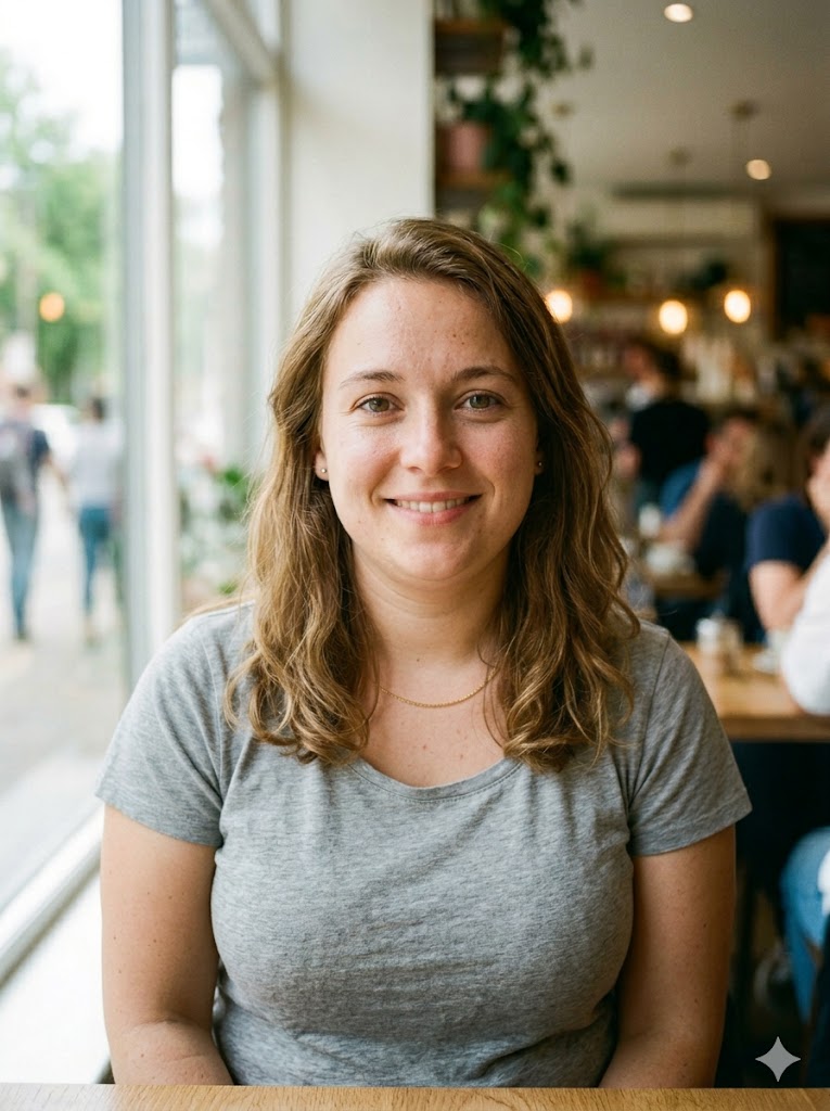 Face Close-Up - AI fat filter example