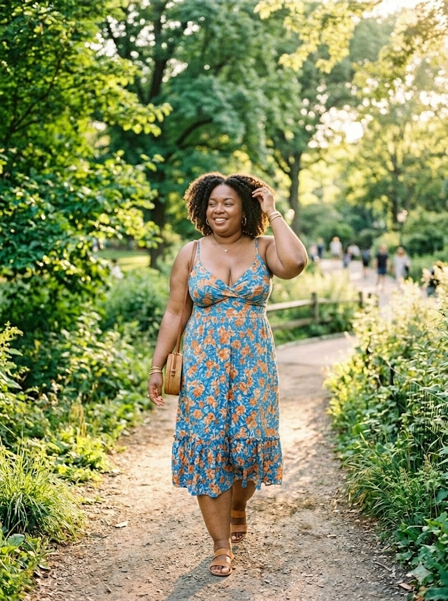 Park Walk - AI fat filter example