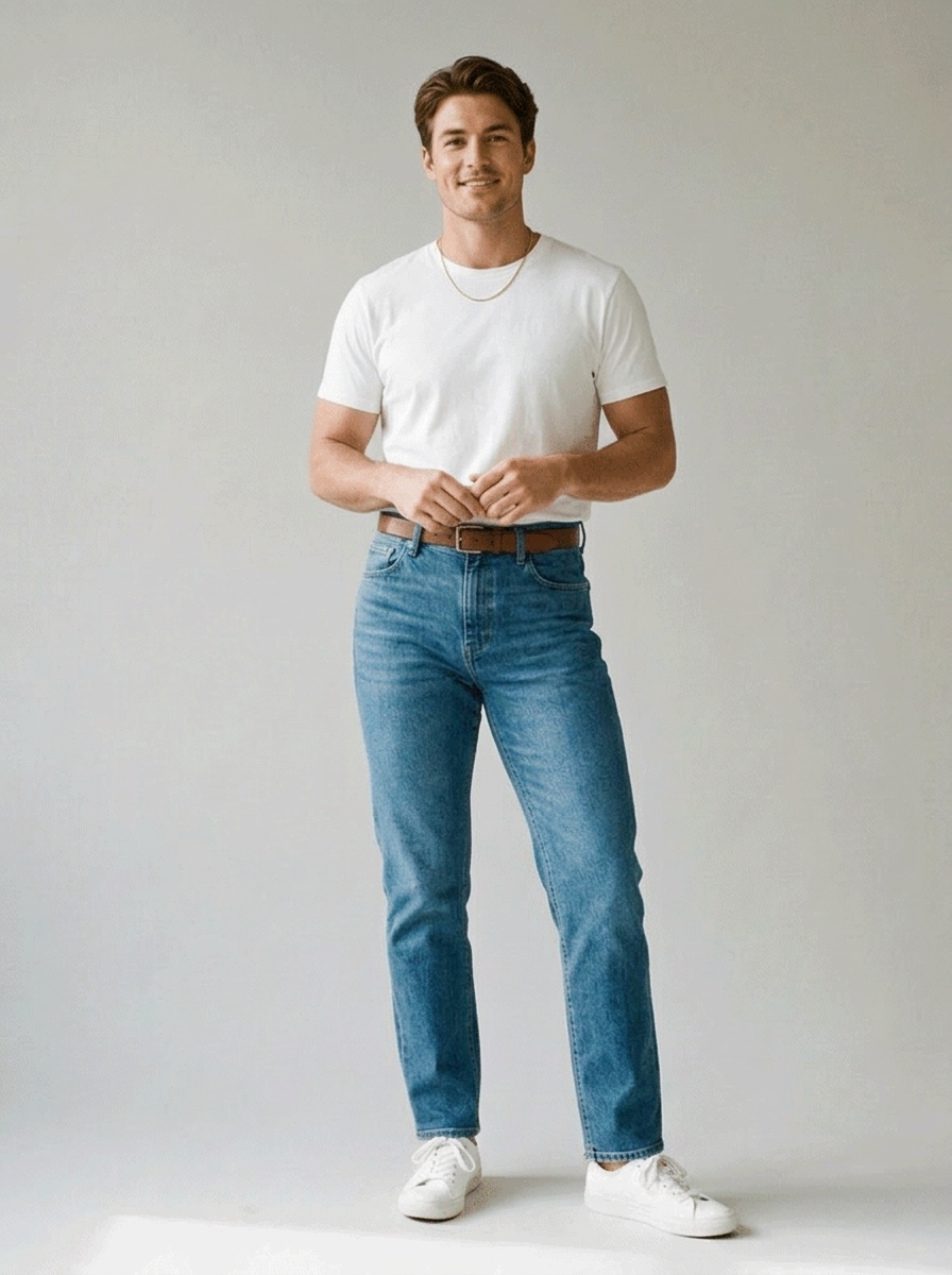 Casual Street - AI gender swap example