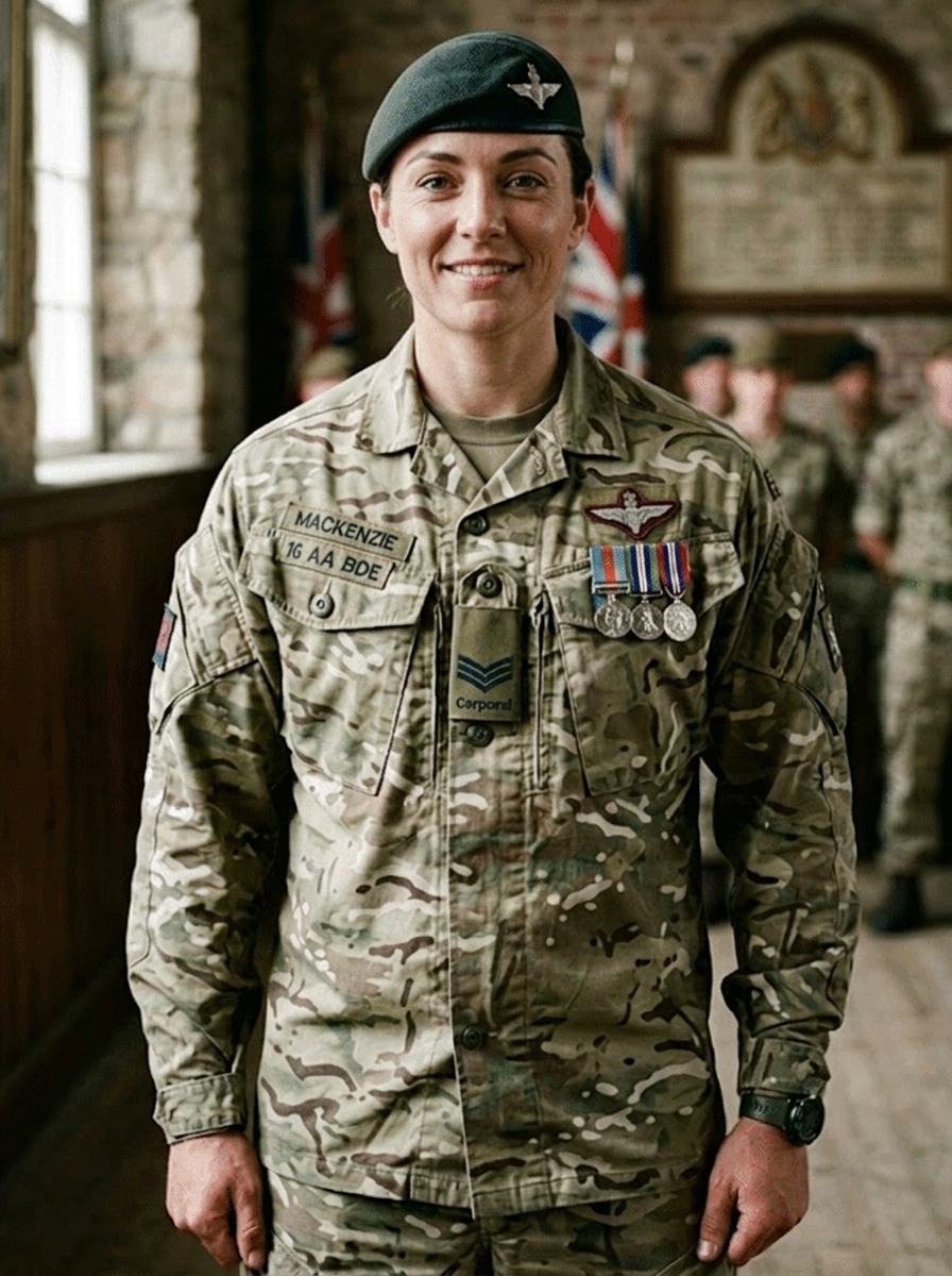 Gym Outfit - AI gender swap example