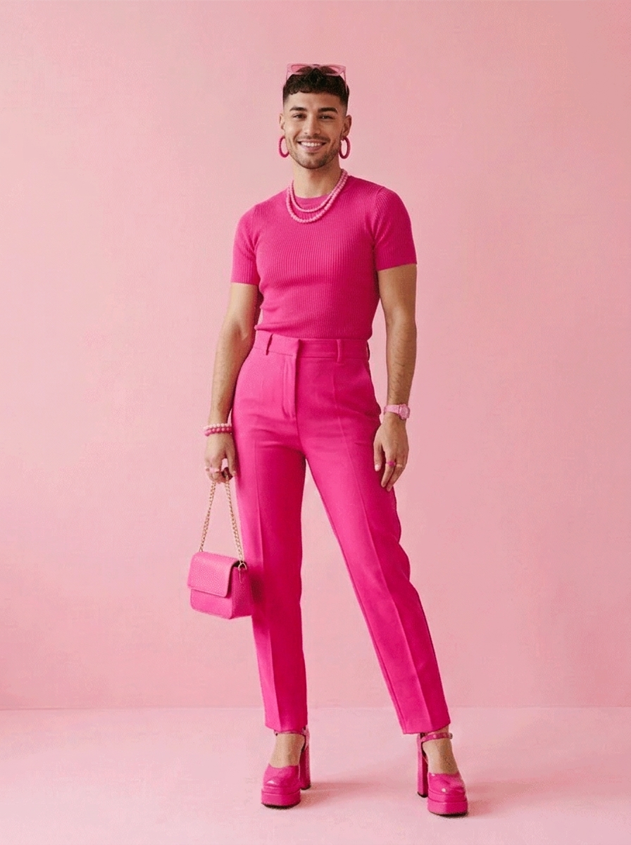 Party Look - AI gender swap example