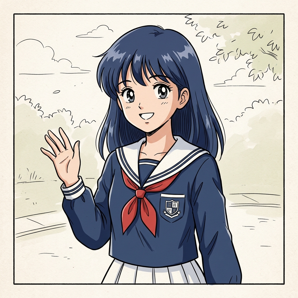 Image A Image A for Anime Scene