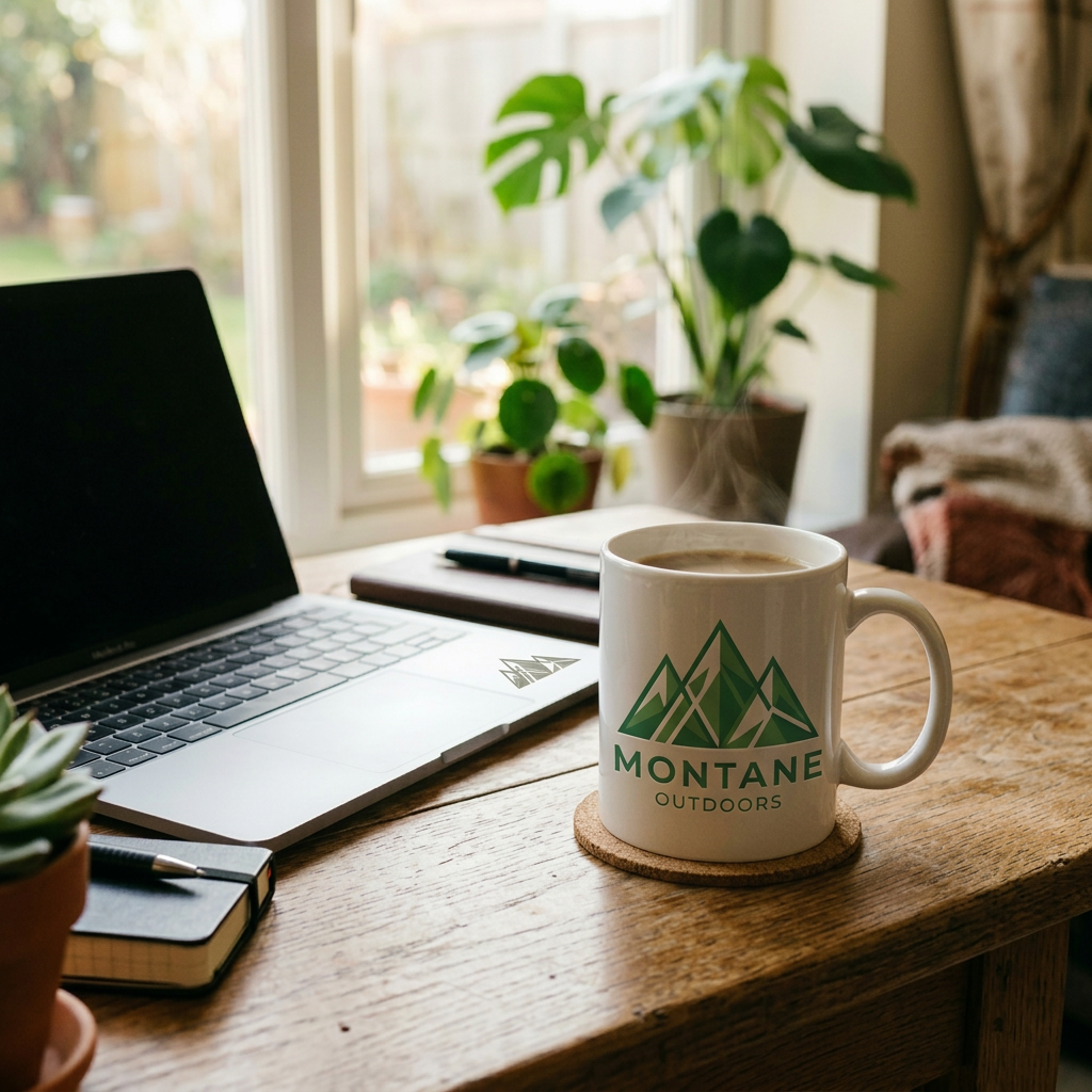 Logo Mockup Logo Mockup - AI image combiner example