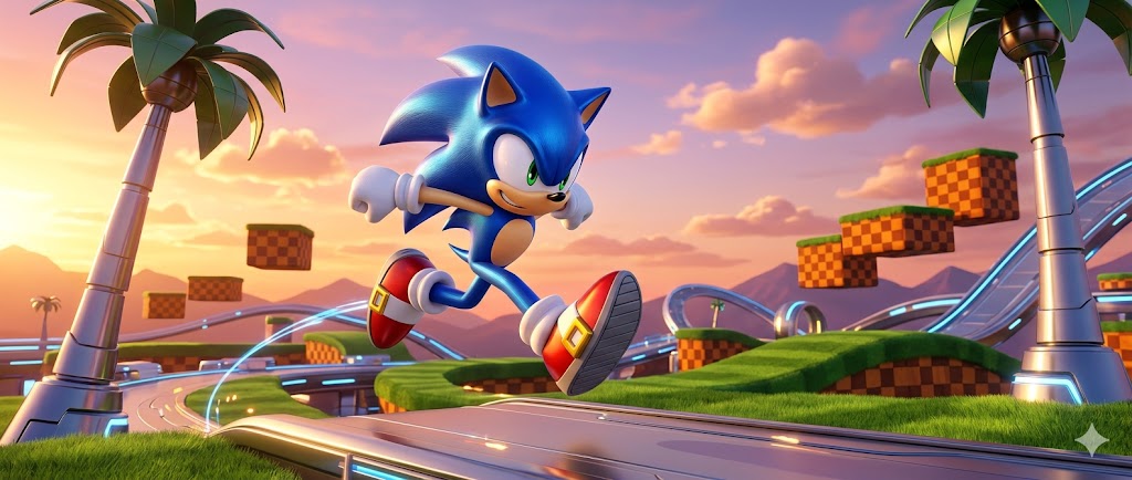 Sonic OC Maker 3D: How to Make a Full-Body Sonic OC | aividmaker