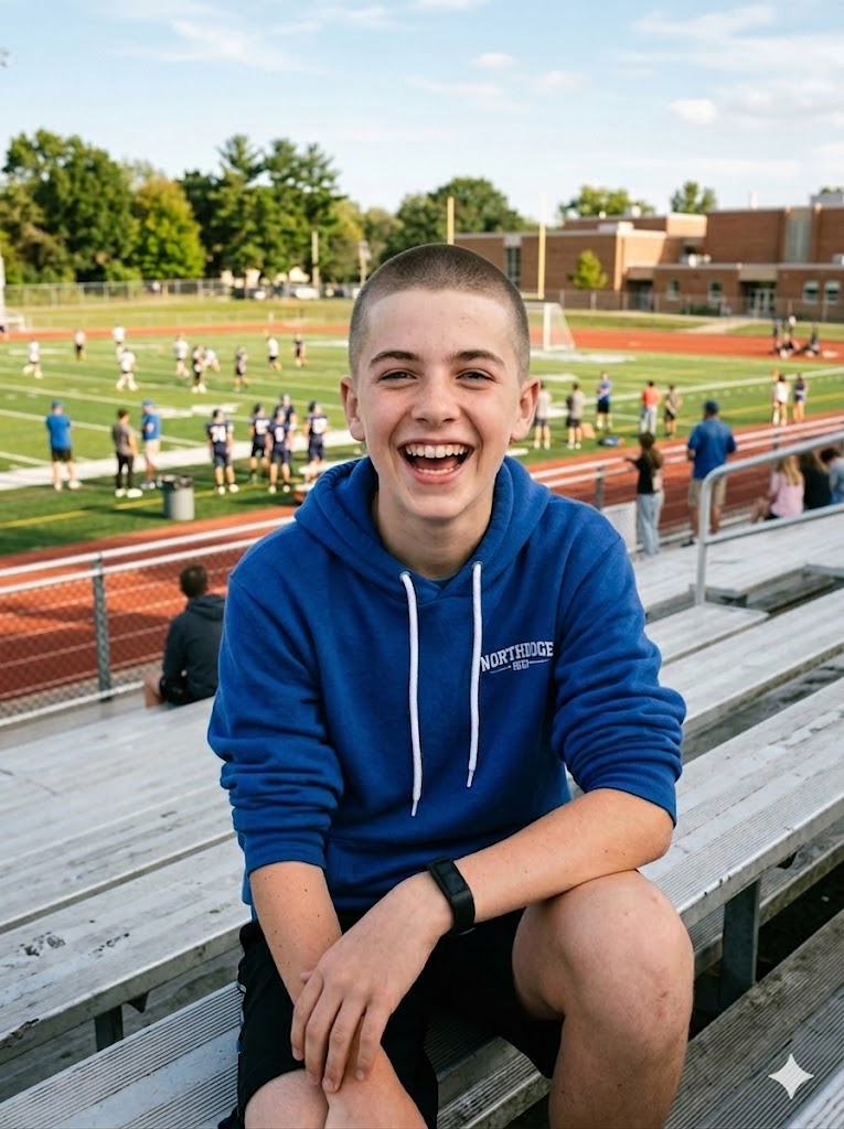 Buzz Cut - AI buzz cut example