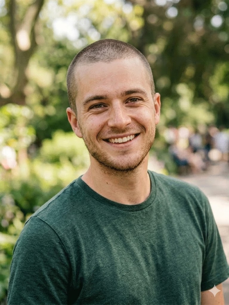 Buzz Cut - AI buzz cut example