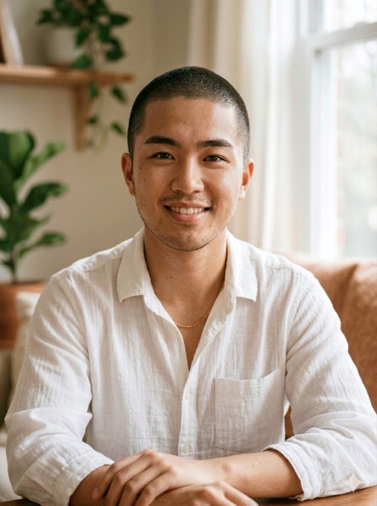 Buzz Cut - AI buzz cut example