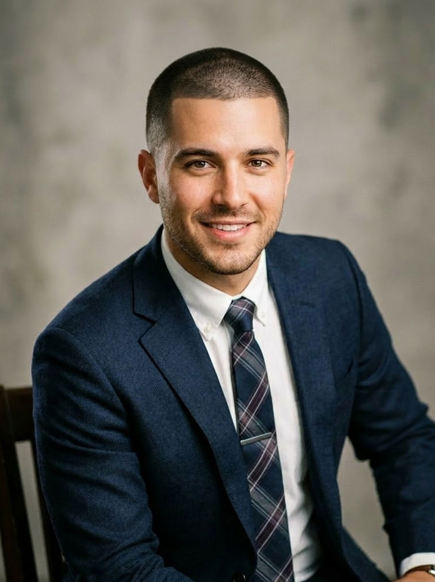 Buzz Cut - AI buzz cut example