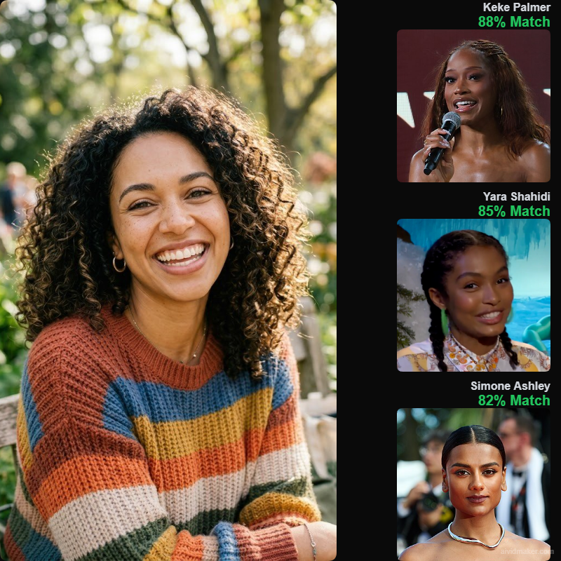 Celebrity Look Alike example