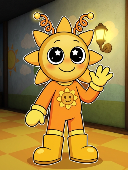 Toon Sun-themed - Dandy's World Toon example