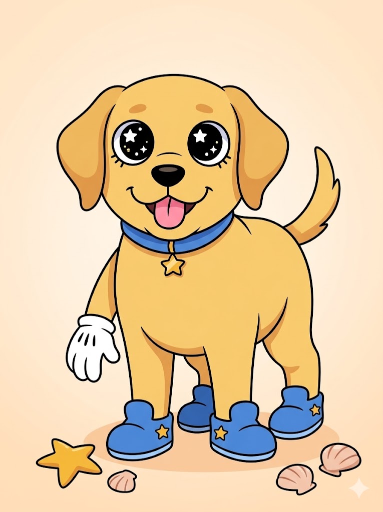 Pet → Animal Dog Toon - Dandy's World Toon example