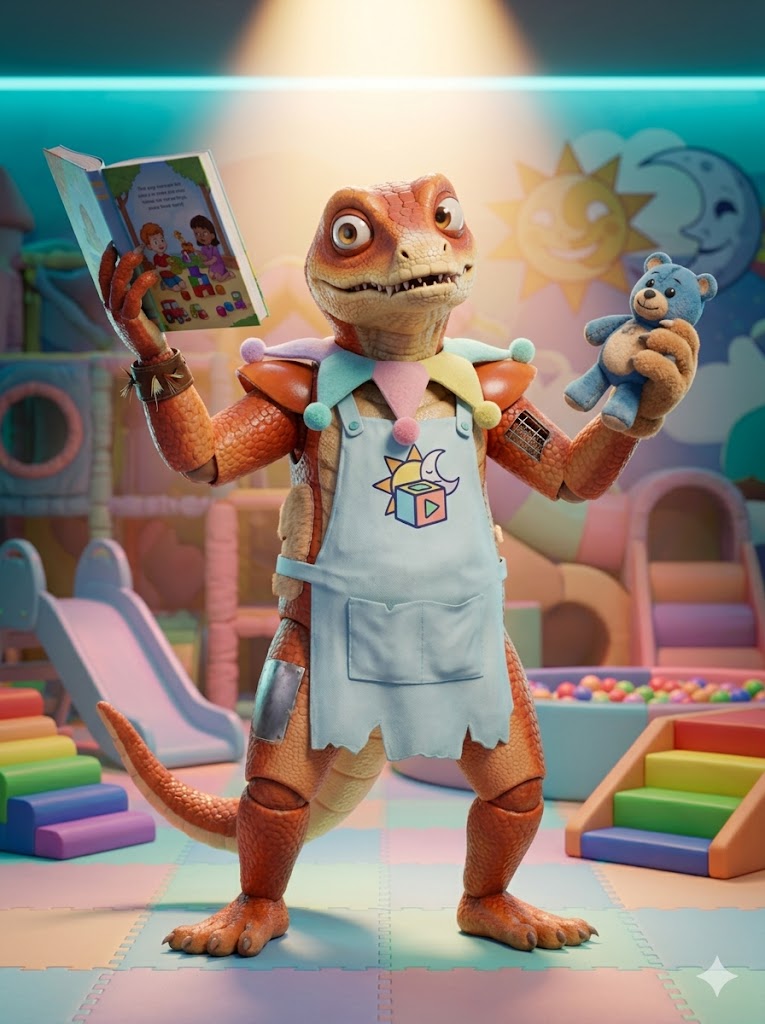 Daycare Alligator — Caretaker — FNAF OC example