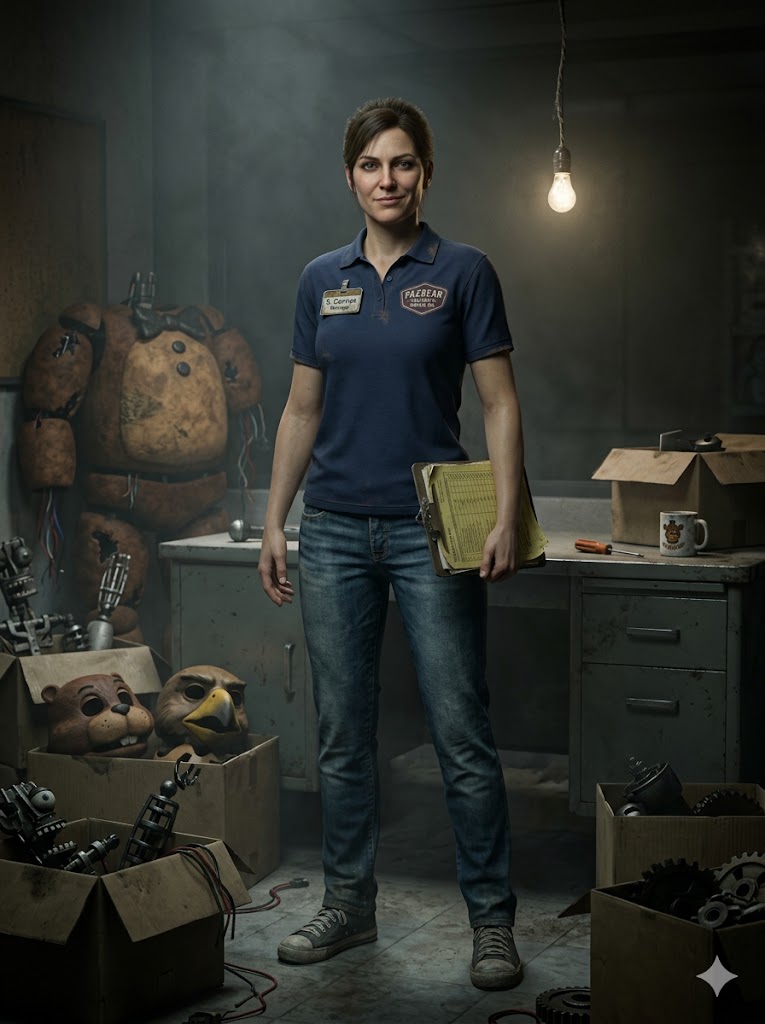 2016 Salvage Sim Manager — FNAF OC example