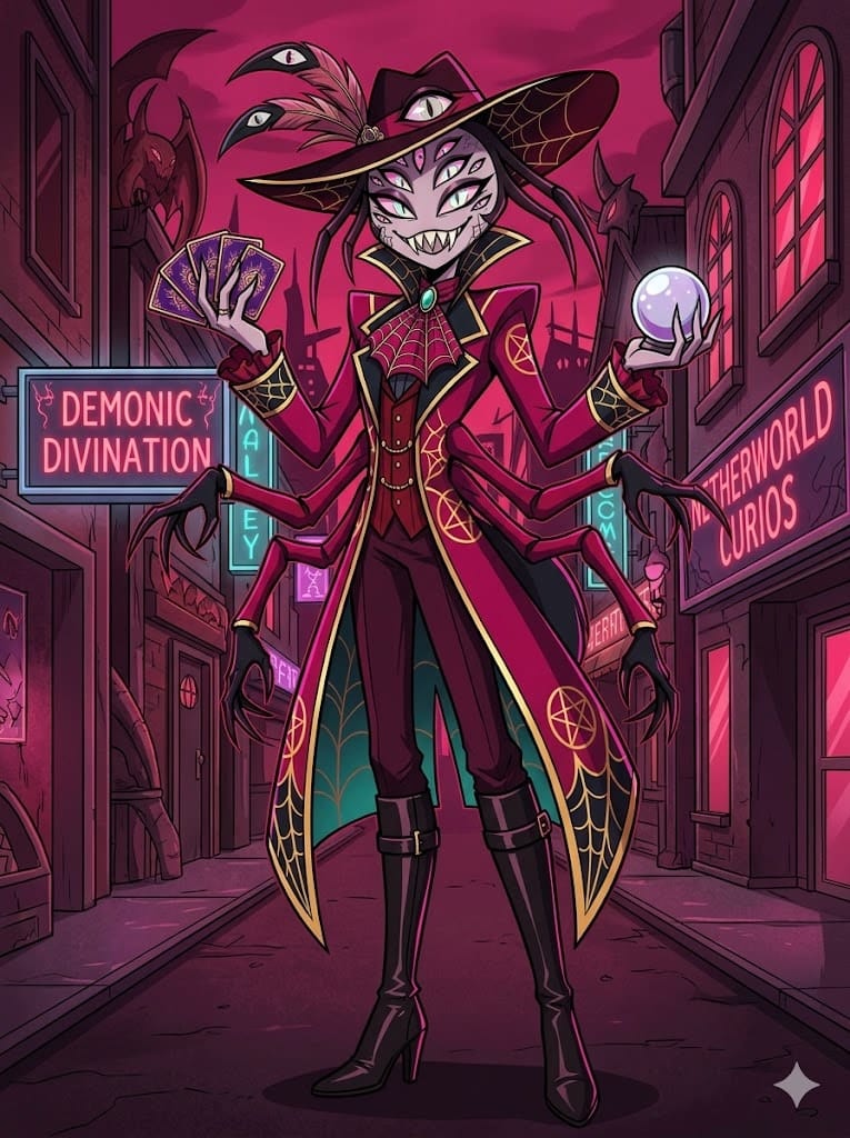 Spider Demon — Hazbin Hotel OC example