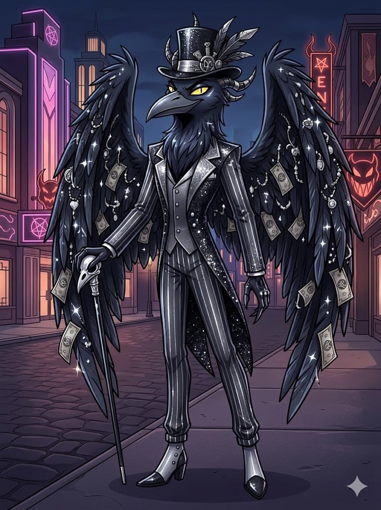 Helluva Boss Animal Demon hellborn OC concept