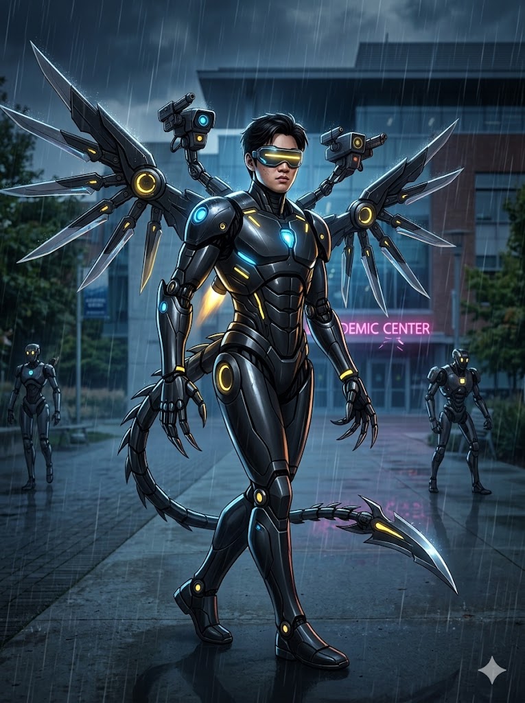 Guy → Worker - Murder Drones OC example