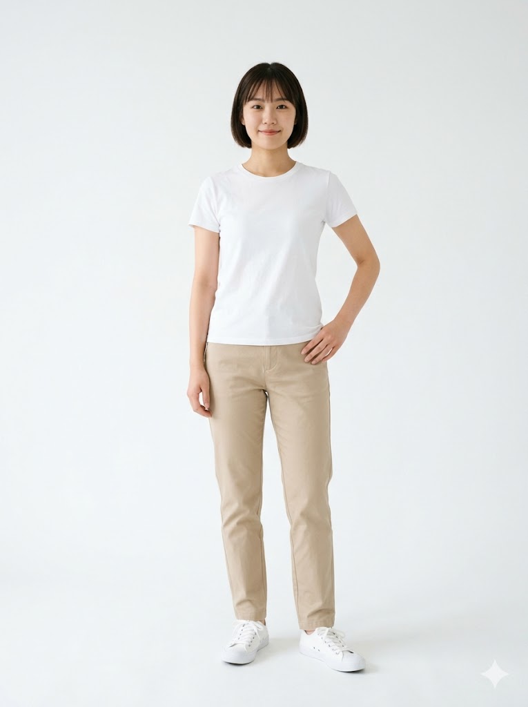 Model photo Model for Dress Try-On