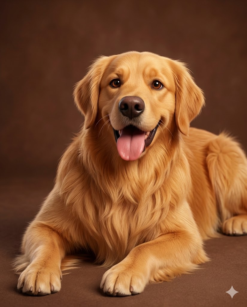 Pixar style pet portrait