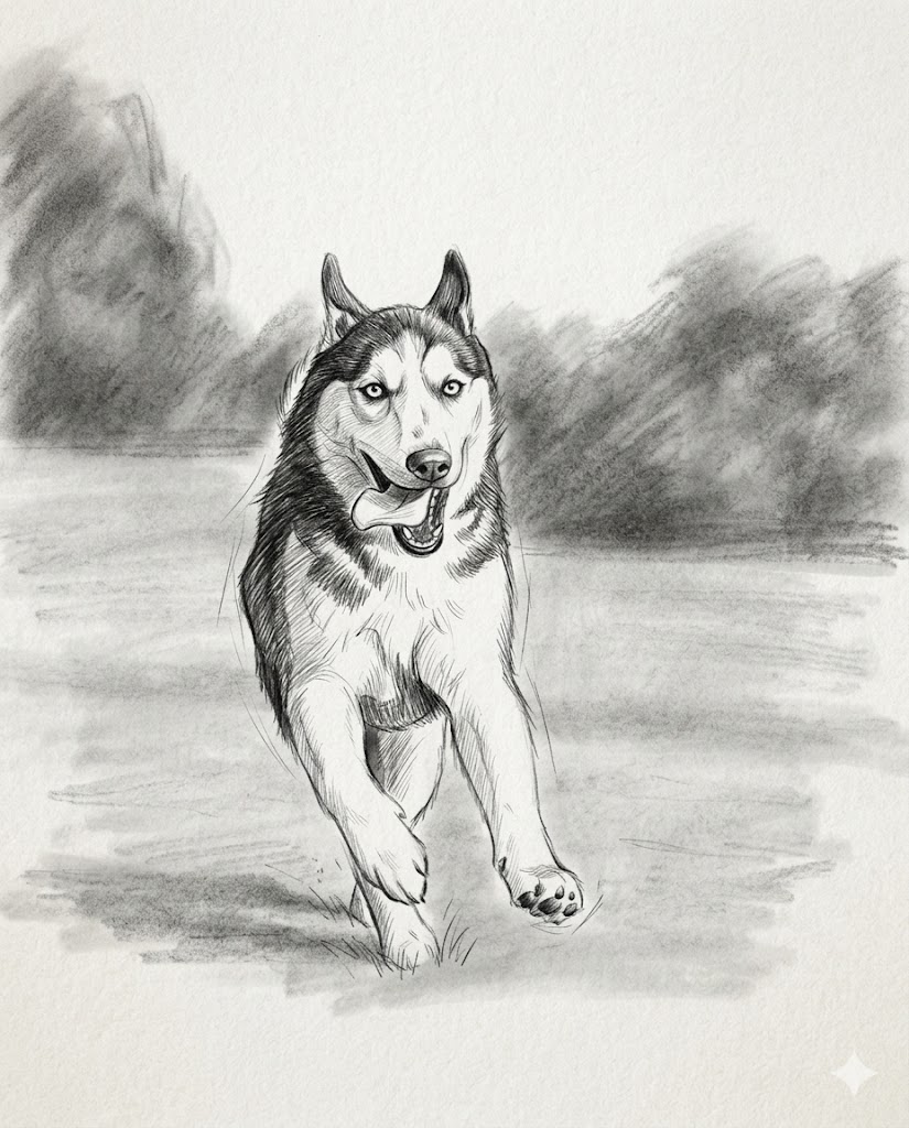 Pet and owner matching AI portrait artwork