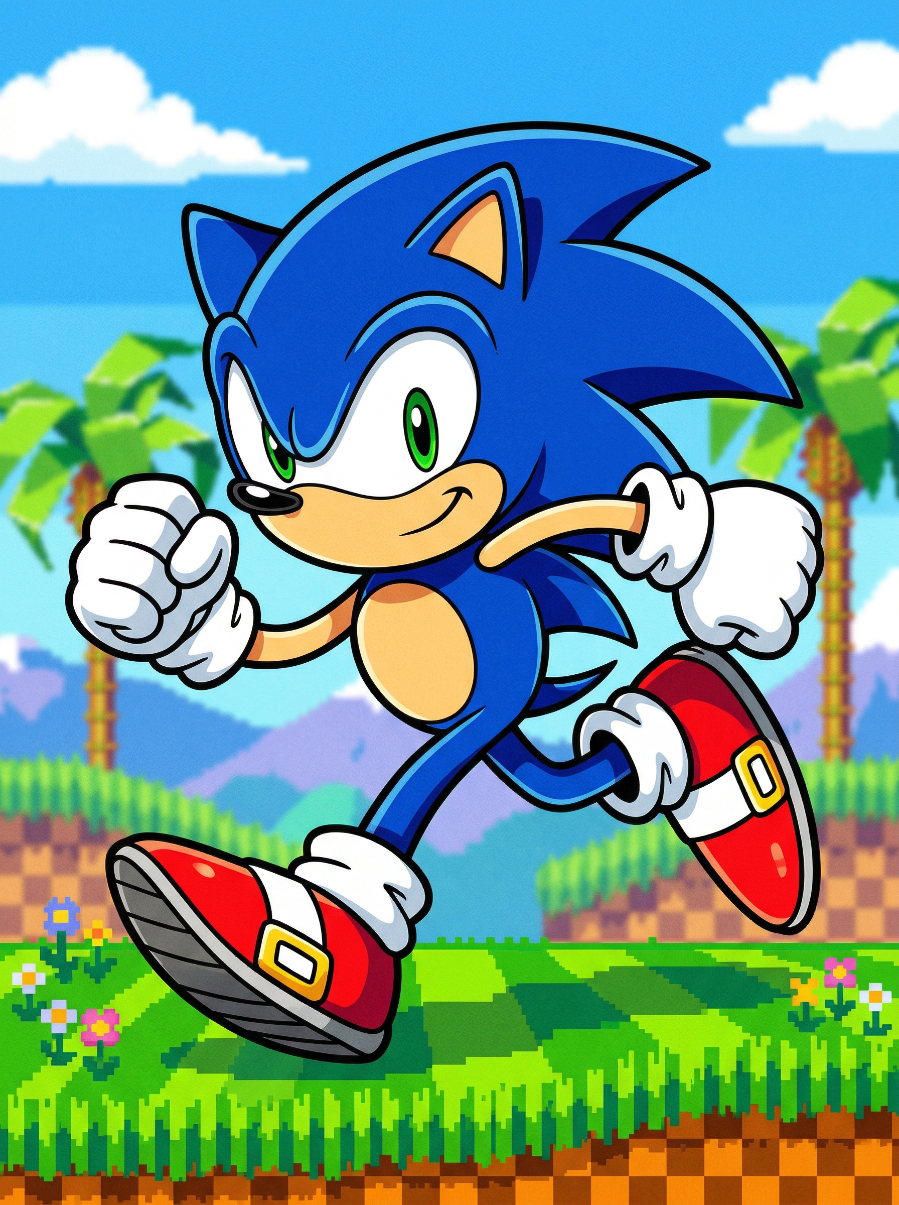 Blue Hedgehog Blue Hedgehog - Sonic OC example