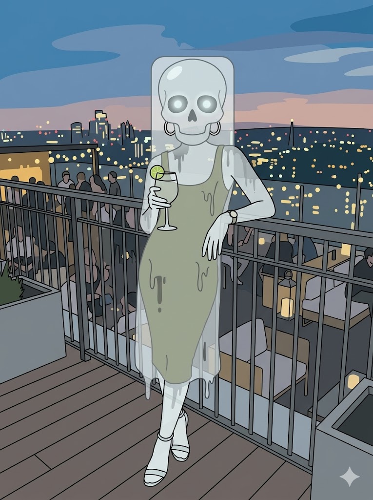 Woman → Ghost-like - Sprunki OC example