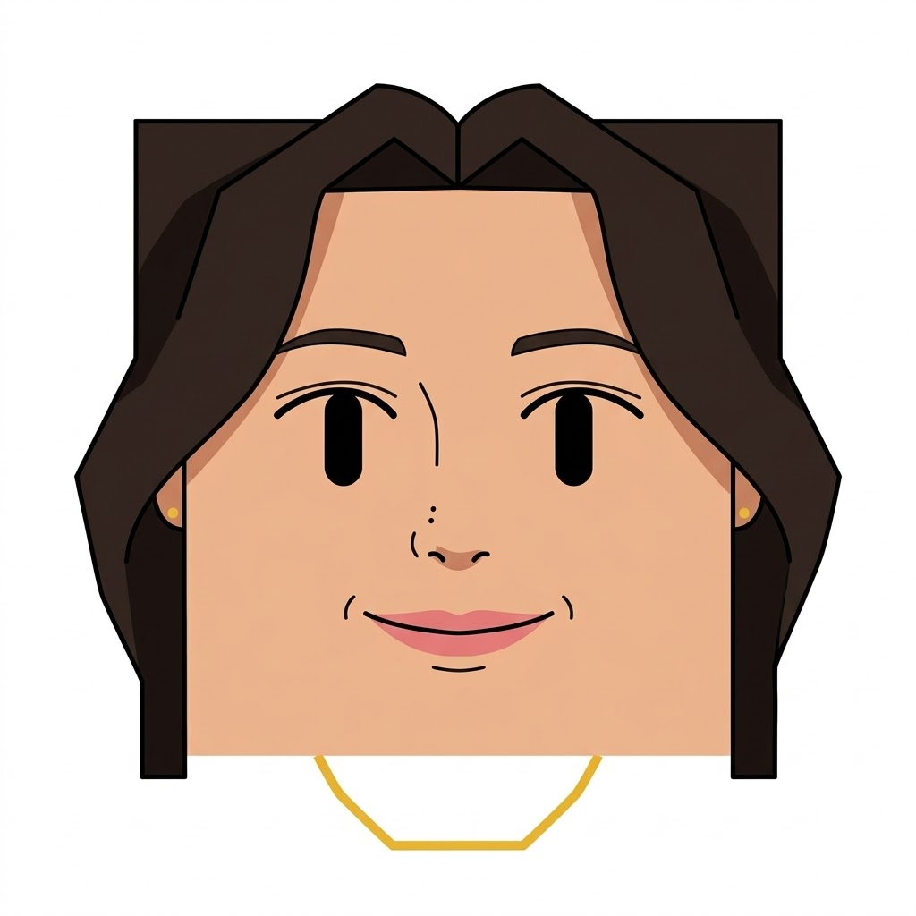 Anime Boy - square face icon example