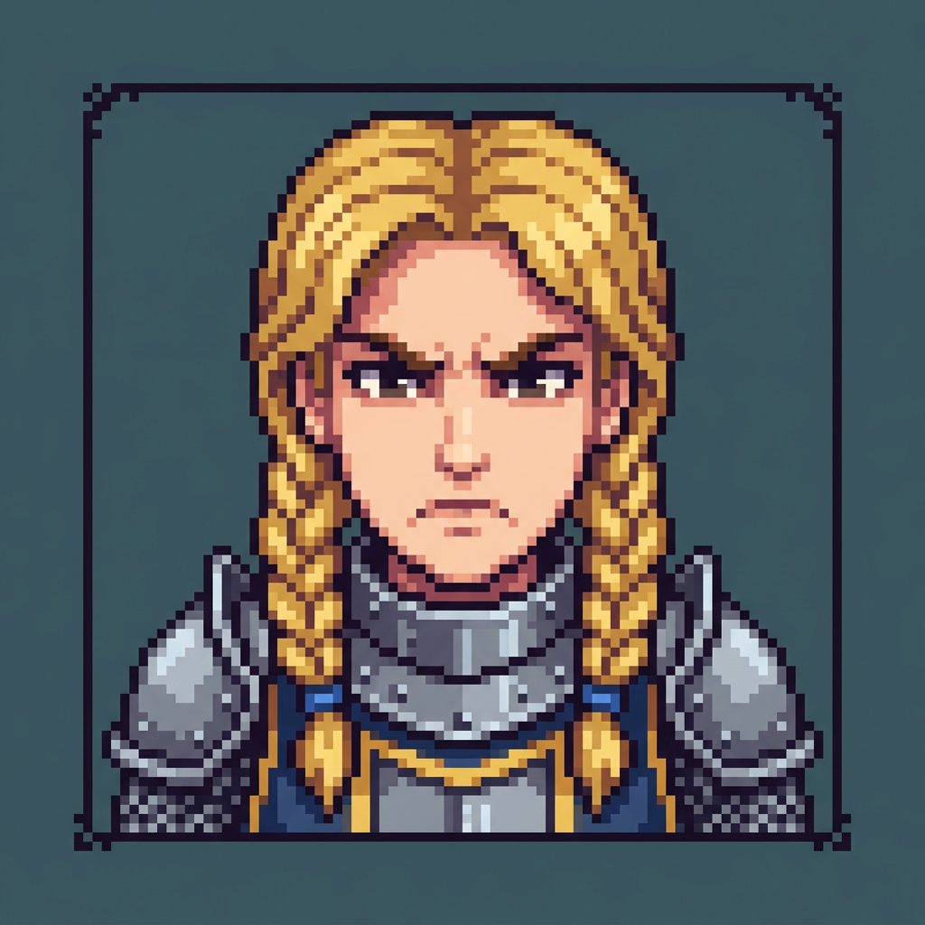 Knight Lady - Stardew Valley portrait
