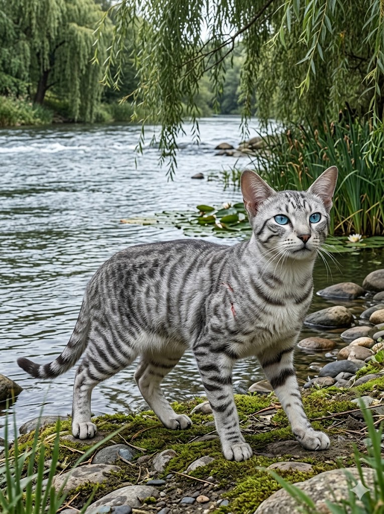 RiverClan Warrior — Reedfoot — Warrior Cats OC example