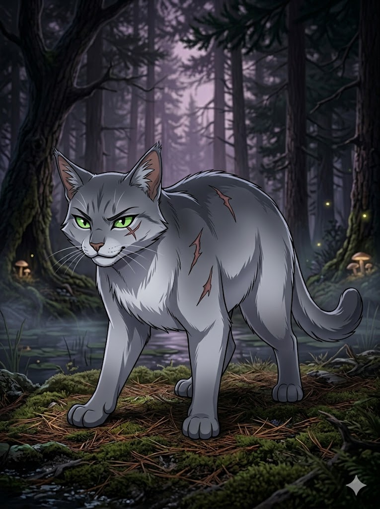 ShadowClan Warrior — Ravenflight — Warrior Cats OC example