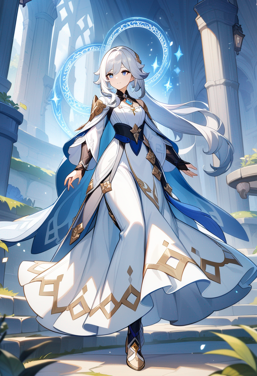 Genshin Impact anime OC character example